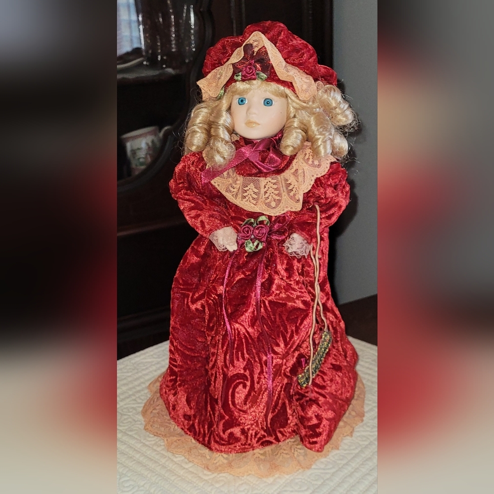 Vintage Victorian Style Christmas Tree Topper